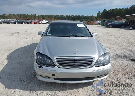 2000 Mercedes-Benz S 500 z USA, uszkodzony, nr VIN WDBNG75J2YA096648
